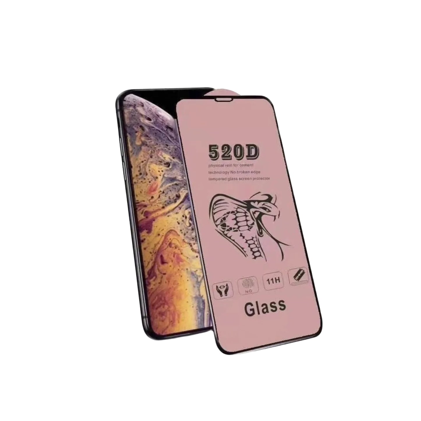 Protector de pantalla - vidrio blindado. Disponible para todas las referencias de celulares